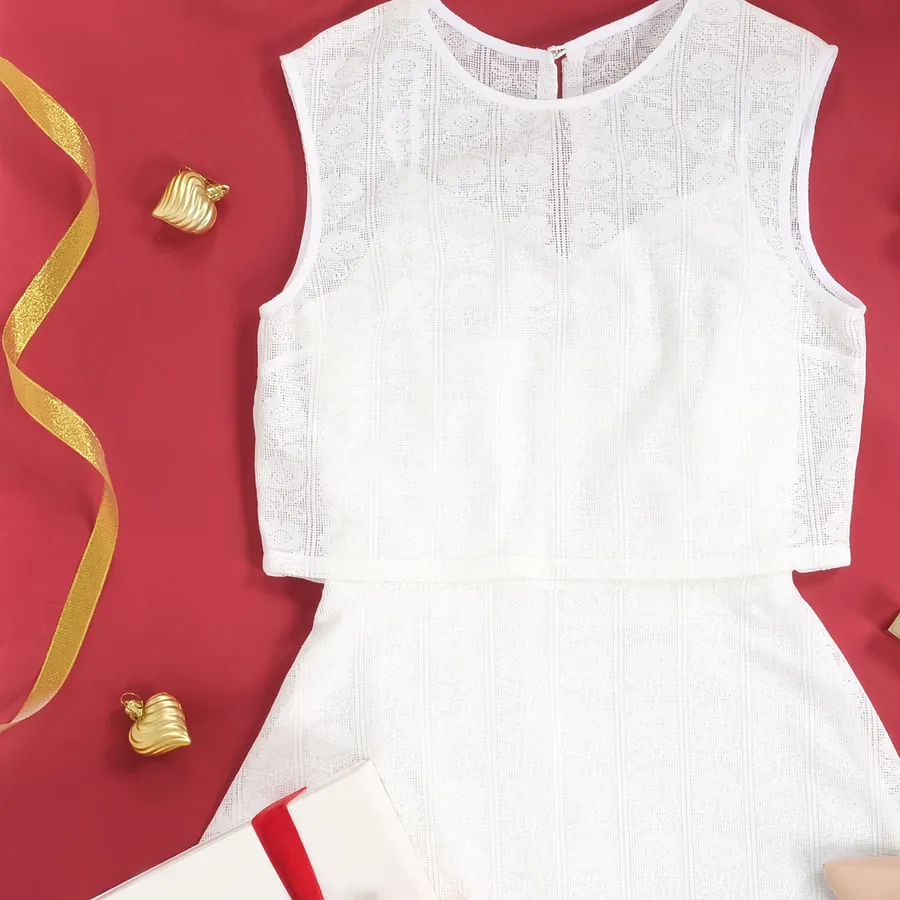 Vestido casual de flores